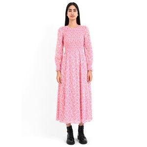 NWT Banjanan Flicker Dress in Flower Peony
